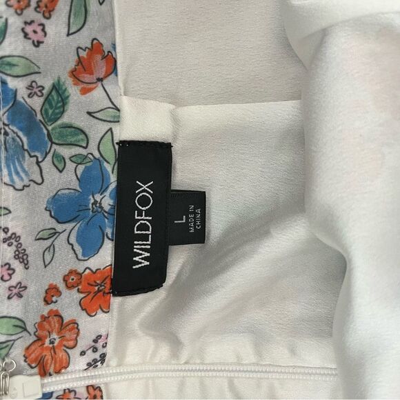 NEW Wildfox Women's Sidney Floral Mini Summer Skirt Size Large - Picture 6 of 7